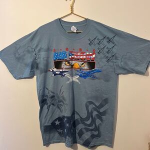 2002 Airshow Gilden Activewear Vintage T-shirt